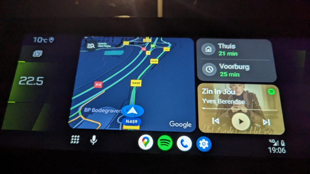 Android Auto Coolwalk