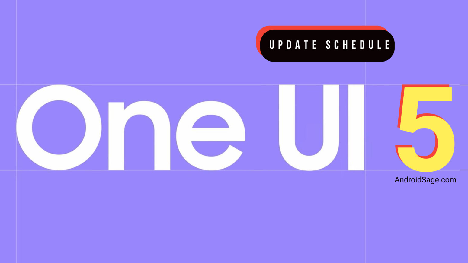Official Samsung One UI 5 Upgrade Schedule