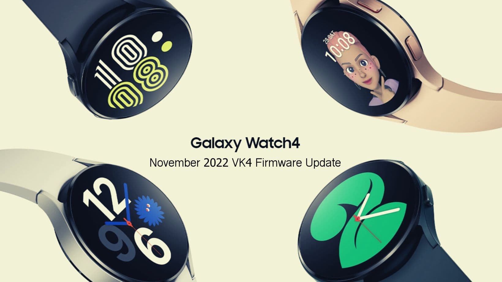 Samsung Galaxy Watch 4 VK4 November 2022 Software Update Brick Issue Hotfix
