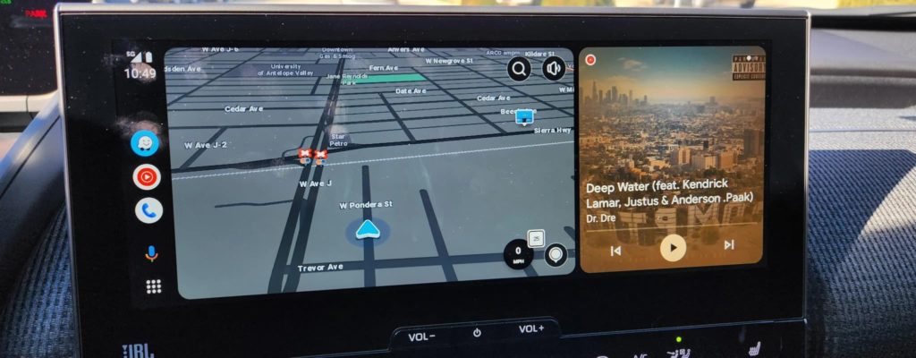 Android Auto 8.8 Coolwalk Waze 2