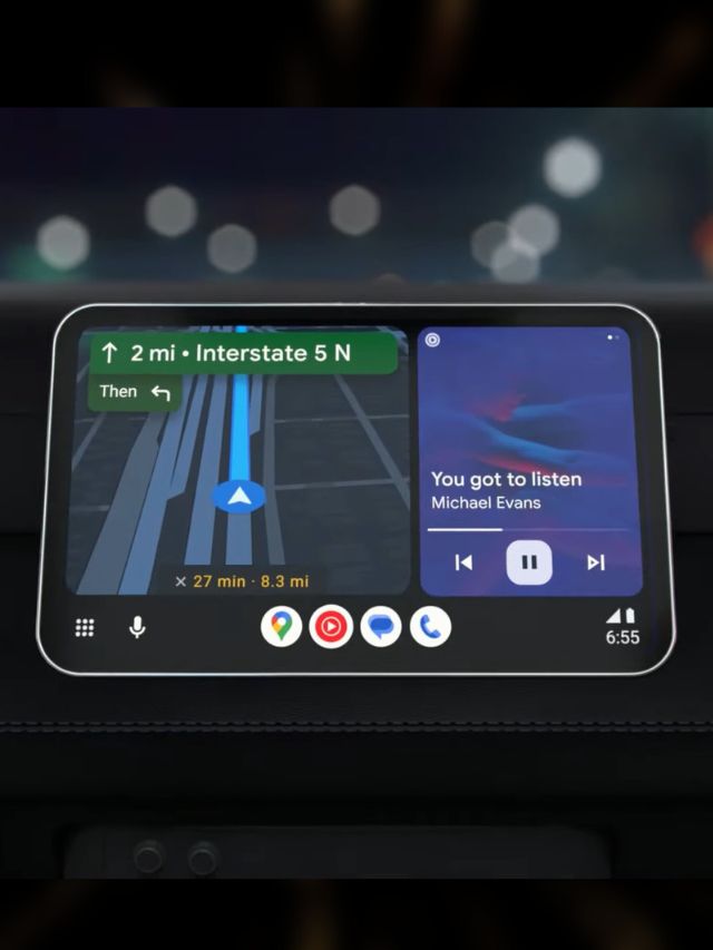 Android Auto with New UI