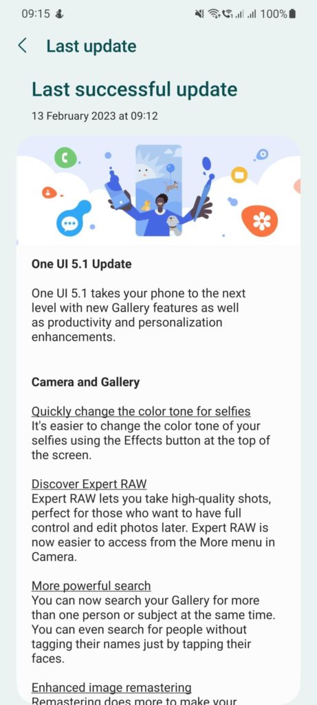 One UI 5.1 update for Samsung Galaxy S21 series (1)