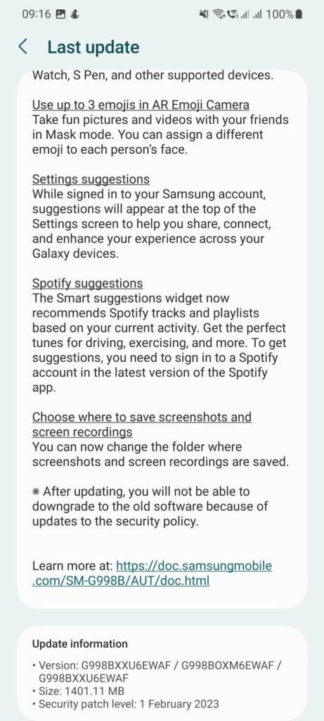 One UI 5.1 update for Samsung Galaxy S21 series (2)