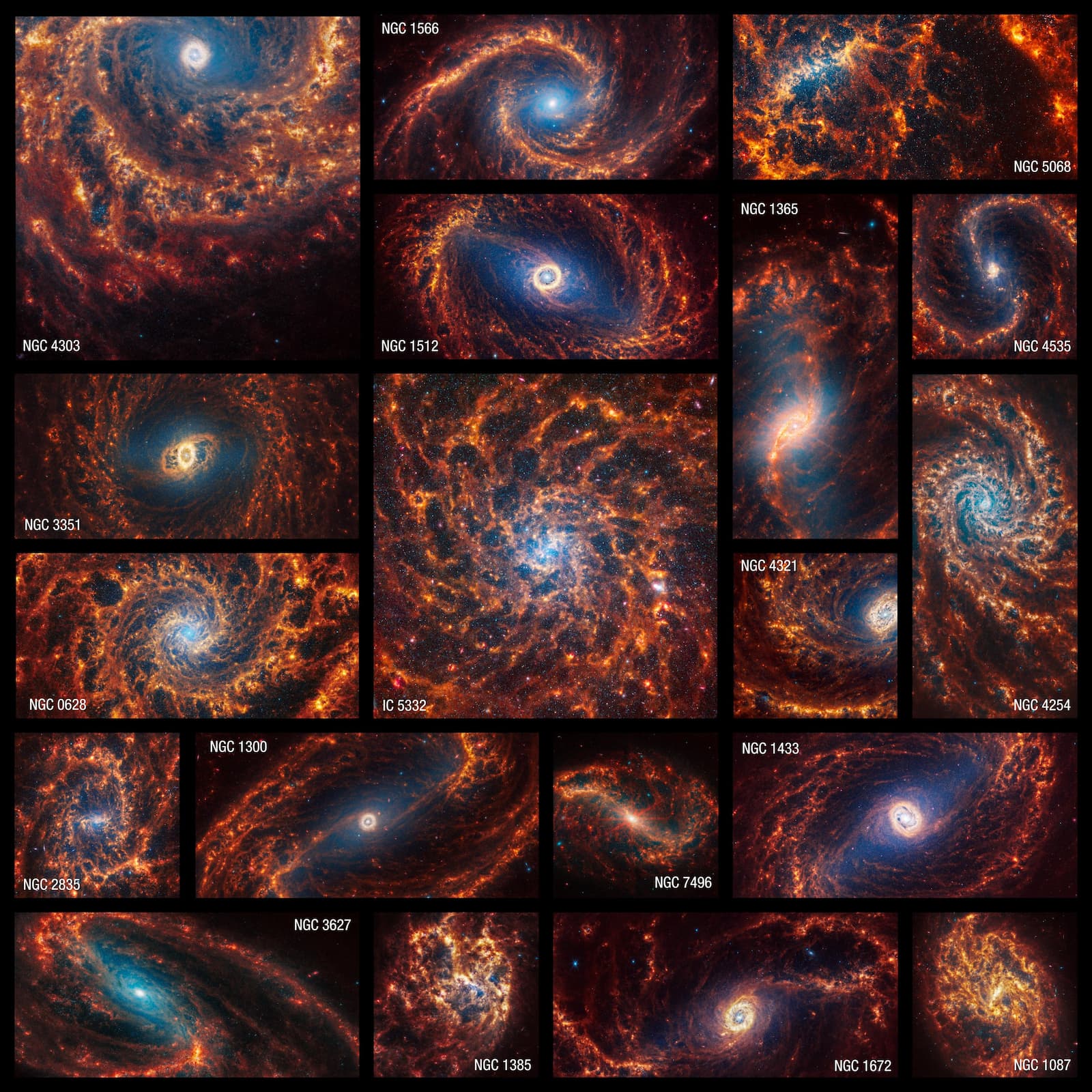 James Webb Spiral Galaxies Wallpapers