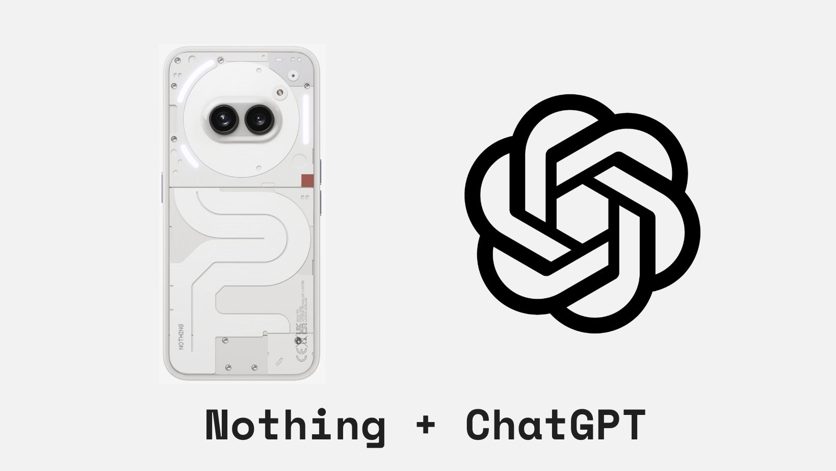 Nothing Phone (2a) with ChatGPT