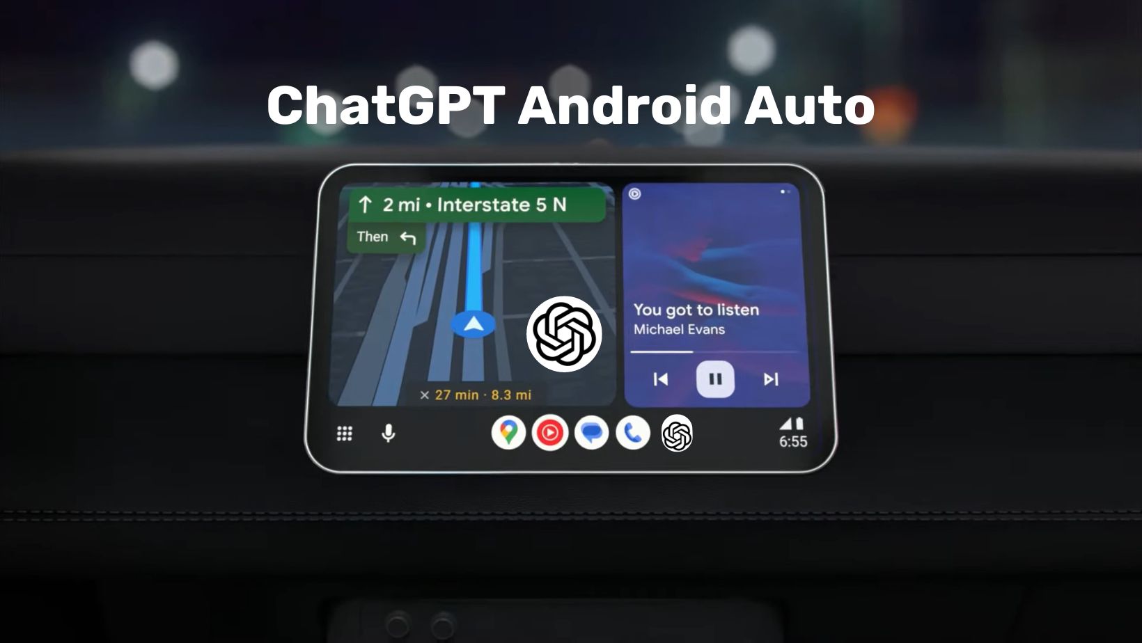 AI Assistants Could Come to Cars with Android Auto including ChatGPT and Google Gemini