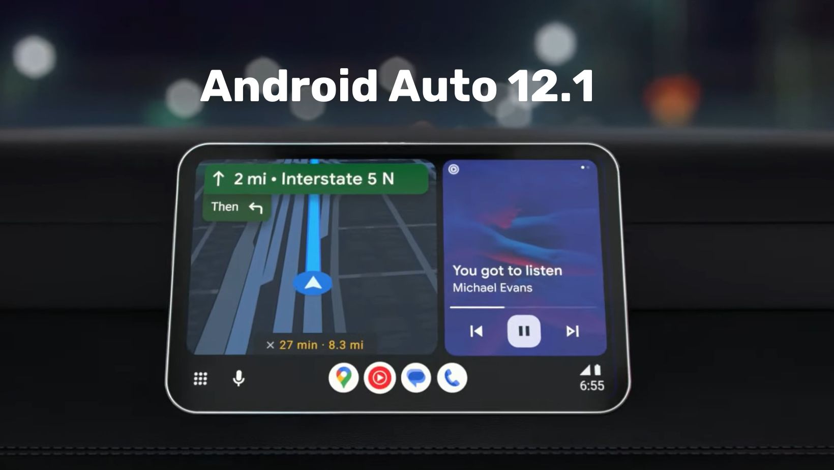 Android Auto 12.1 APK Pushed to Stable Channel [Download]