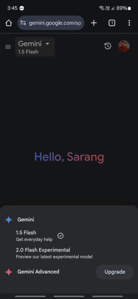 Screenshots Gemini 2.0 (2)