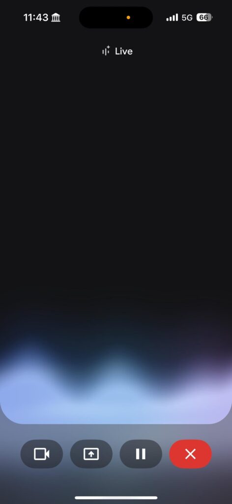 Gemini Adds Share Camera or Screen with Gemini Live for iOS and Android 3 Gemini Live with Share Camera or Screen on iOS