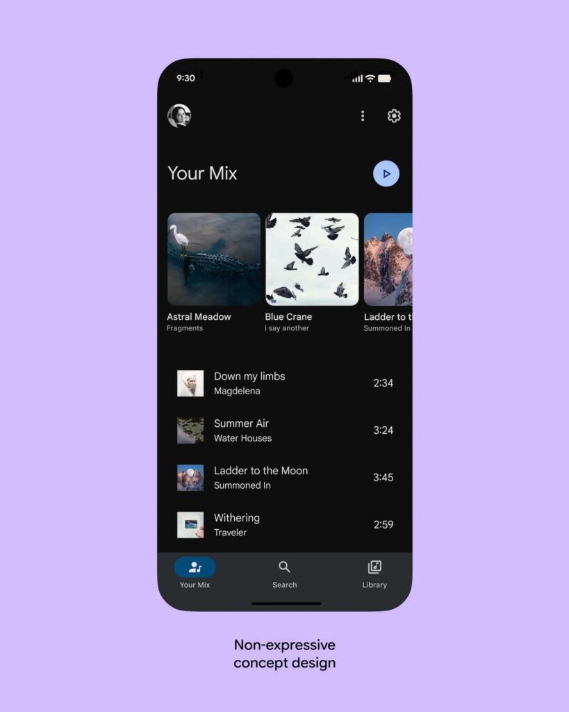 Google's Material 3 Expressive Design Language for Android 16 and all future apps 4 Google's Material 3 Expressive design language leaked (3)