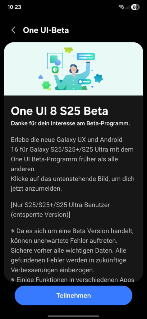 One UI 8 Beta Program Released Globally: Here's How to Download! 4 One UI 8 Galaxy 25 beta downloads Europe