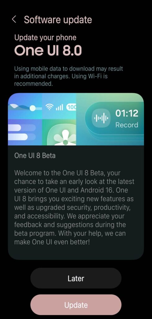 One UI 8 Beta Program Released Globally: Here's How to Download! 2 One UI 8 beta 25 ultra USA Unlocked T-Mobile