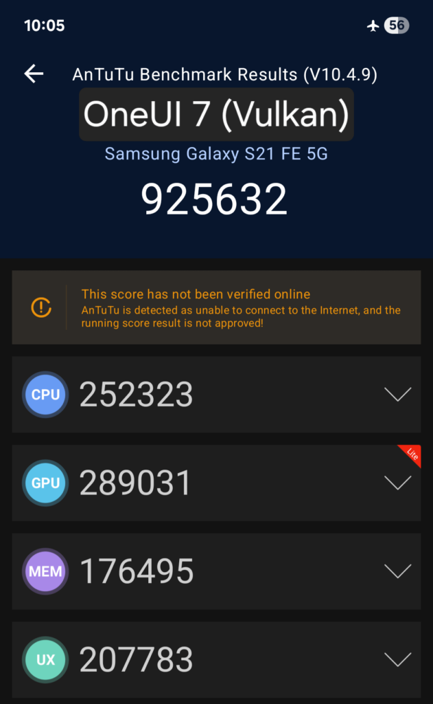 Vulkan vs OpenGL: Why Samsung Should Switch to Vulkan API — Better Performance, Battery, Temps 4 OneUI 7 afterswitching to vulkan, got a score of 925K with a 10c° temperature with 5% battery used