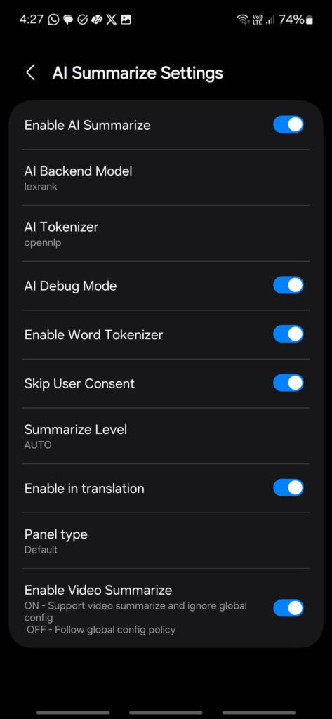 Samsung Internet Browser Gets a Redesign and Several AI Features: Enable For All Phones 5 Screenshot Samsung Internet all AI Features