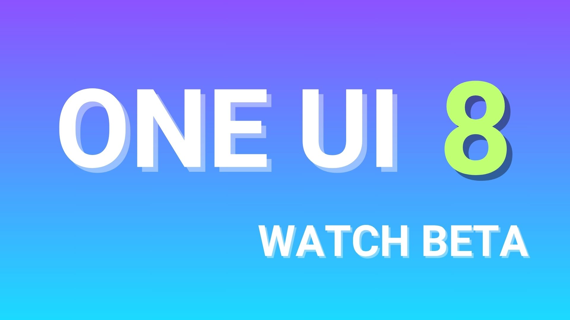 Samsung's One UI 8 Watch Beta Program begins for Galaxy Watch 5 and later 1 Samsung One UI 8 Watch Beta Program begins for Galaxy Watch 5 and later