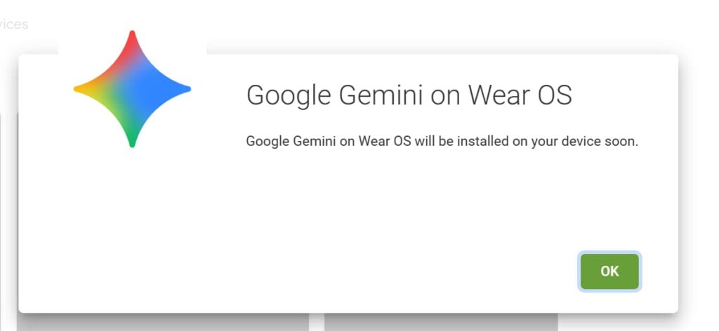 Google Gemini for Wear OS Rolled Out Globally on Play Store 2 Google Gemini on Wear OS installed on Watch