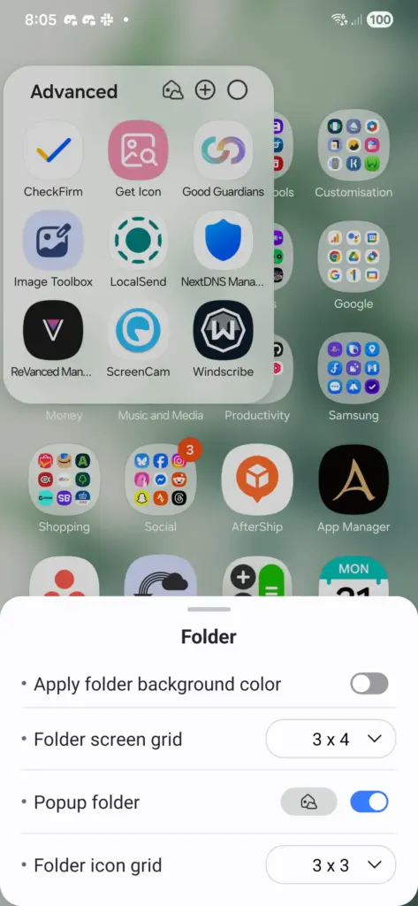 Download Samsung Home Up v17 Major App Update 5 Samsung Home Up v17 Update settings with One UI 8 support 4