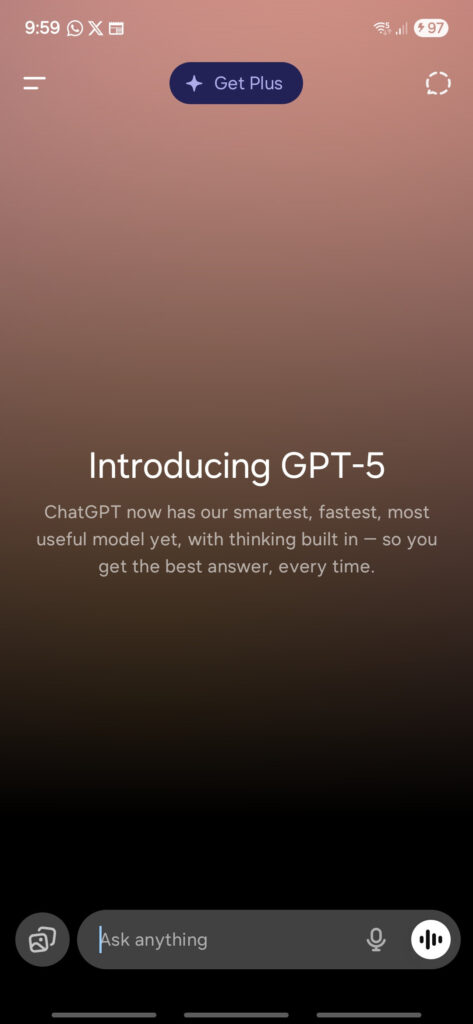 ChatGPT App Update: GPT-5 for Free, Adds Personalities, App Accent Color, Custom Instruction, and Disable Features 2 ChatGPT 5 for free tier