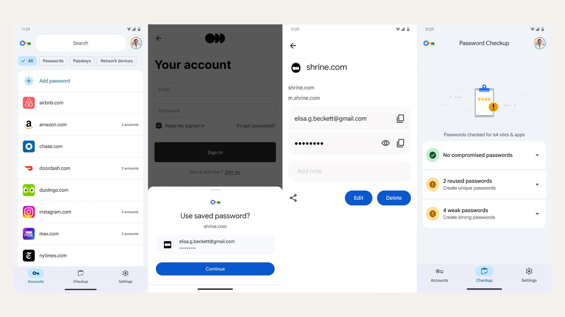 Download Google Password Manager App 1 Google Password Manager Android App