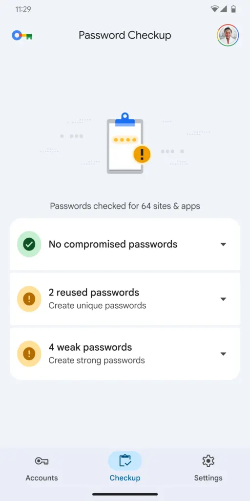 Download Google Password Manager App 3 Google Password Manager app screenshots 2