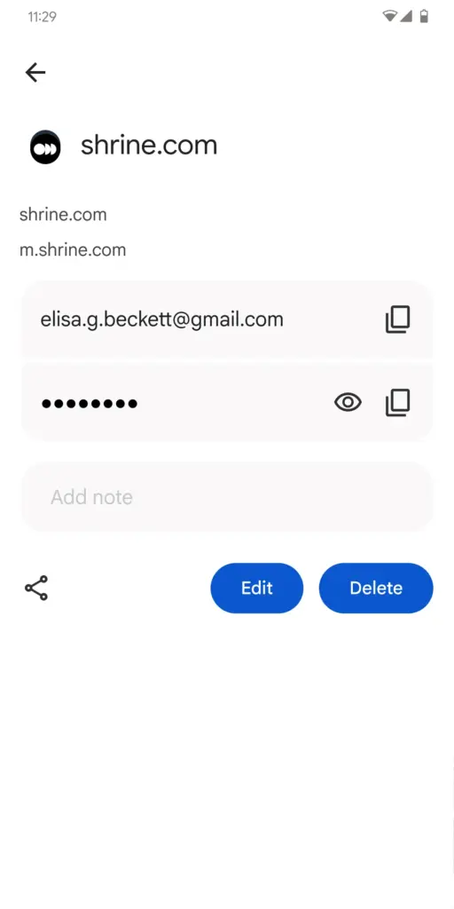 Download Google Password Manager App 4 Google Password Manager app screenshots 3