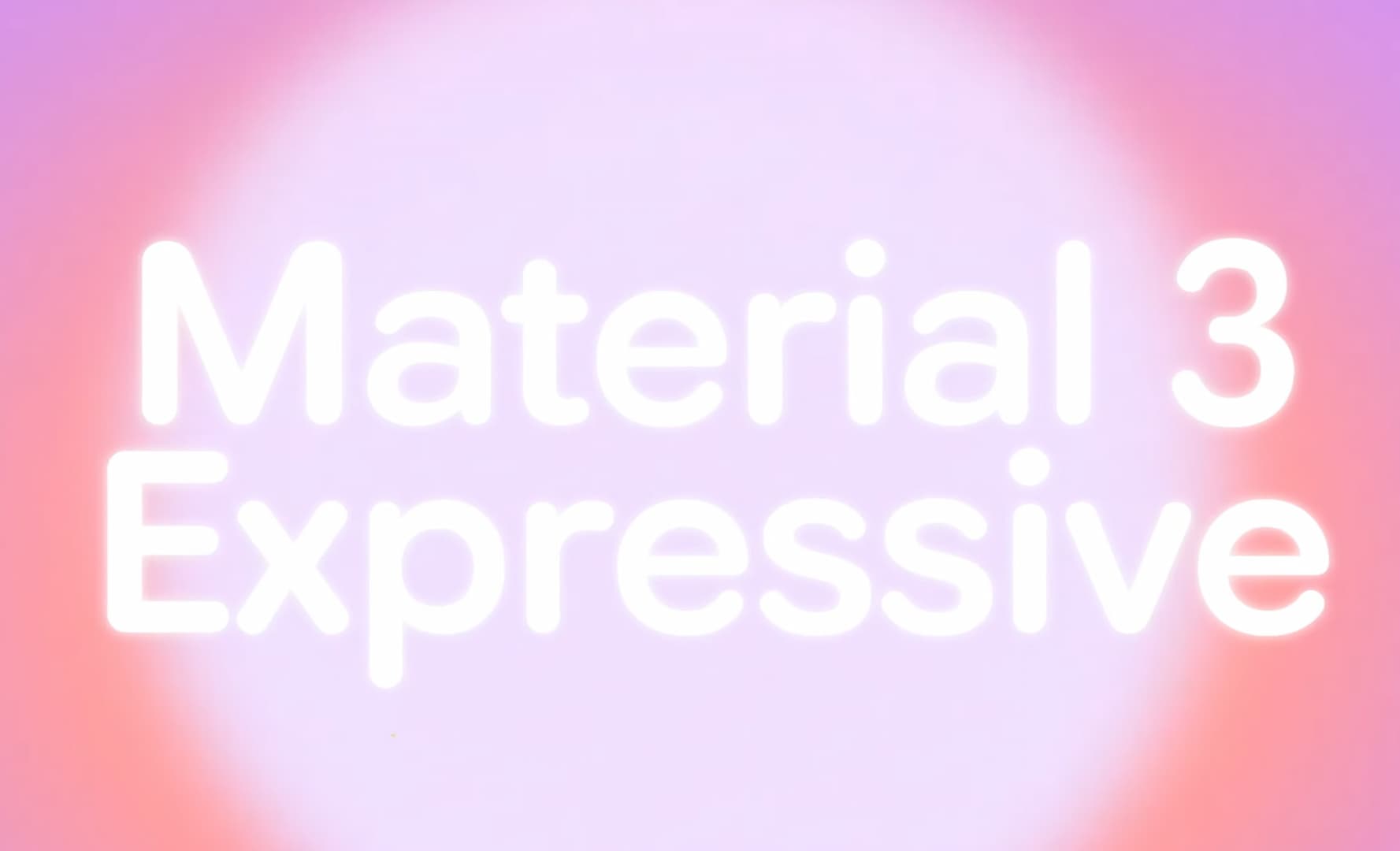 Material 3 Expressive