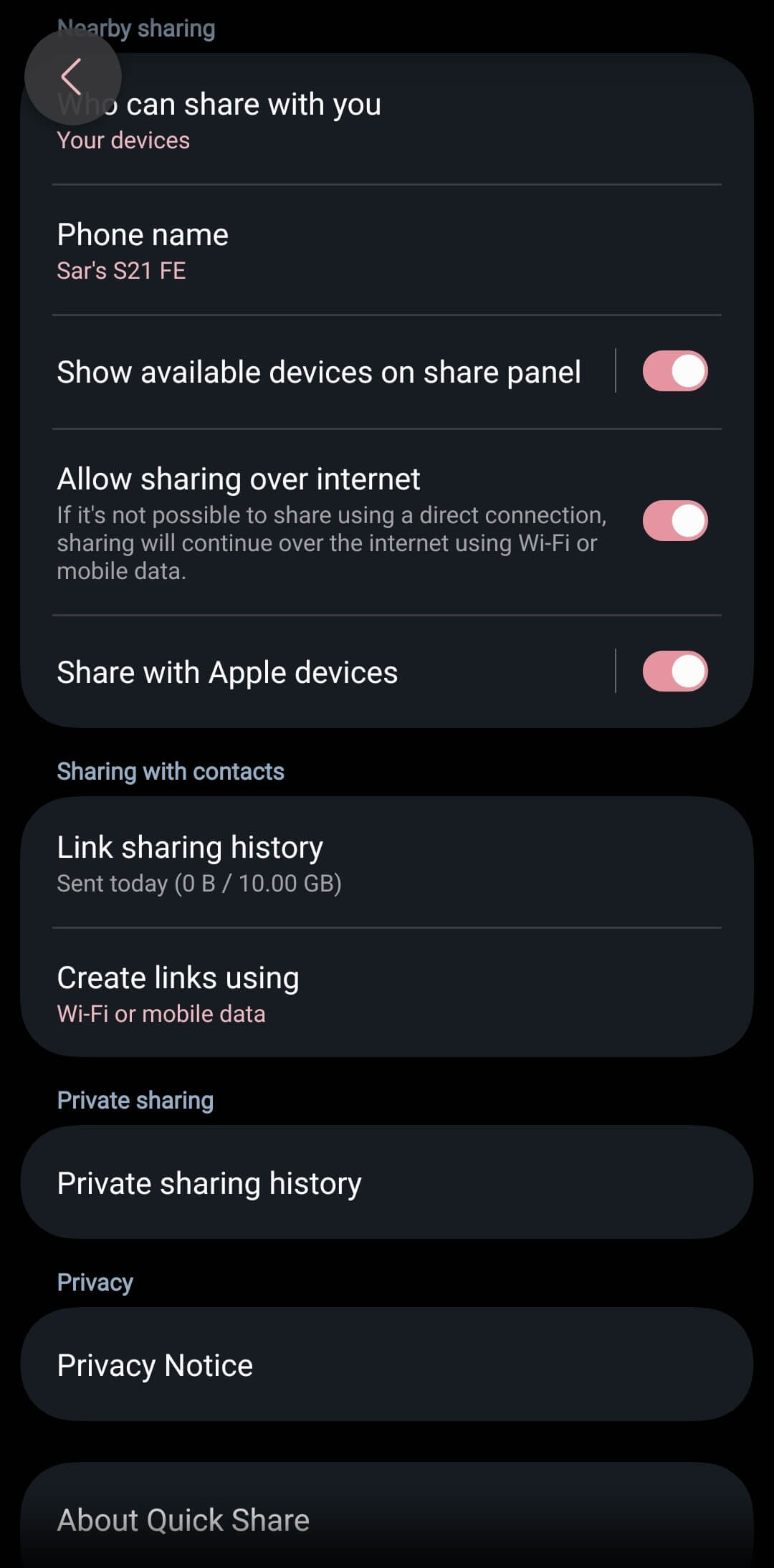 Android Quick Share Apple Airdrop Support 1