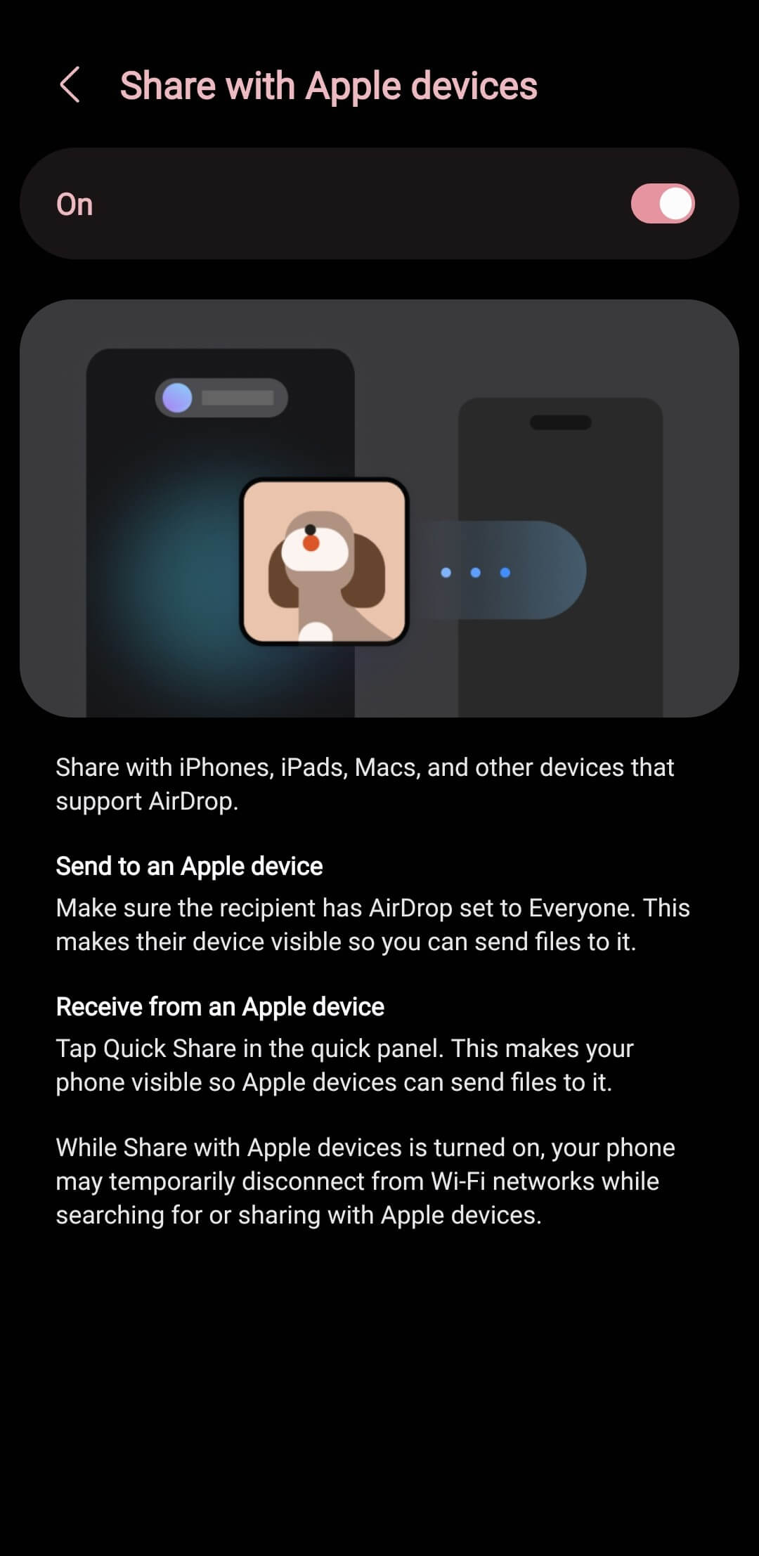 Android Quick Share Apple Airdrop Support 2