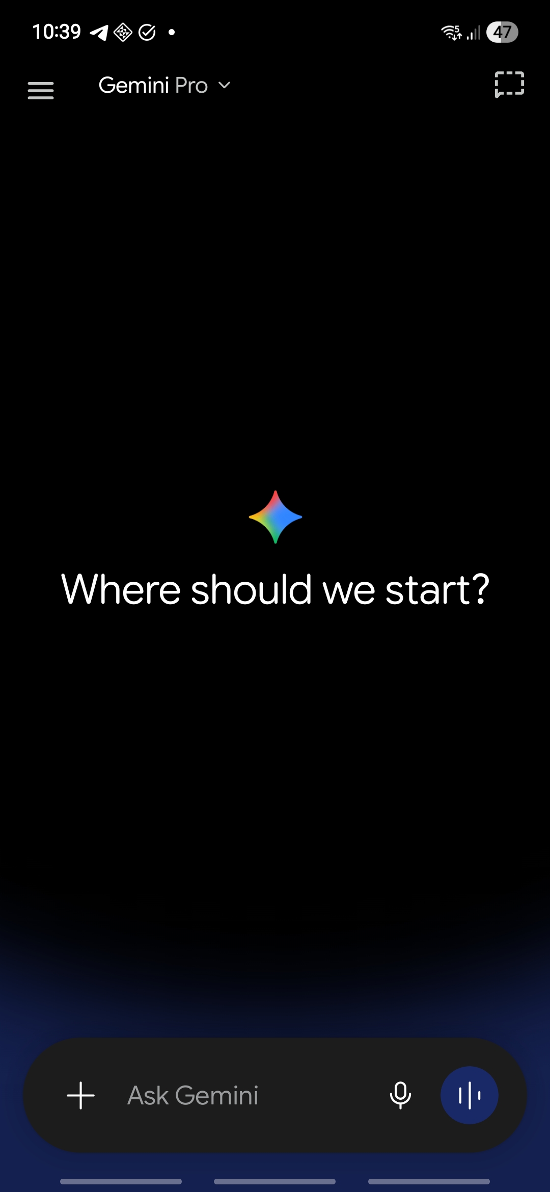 Google Gemini UI 2.0 1