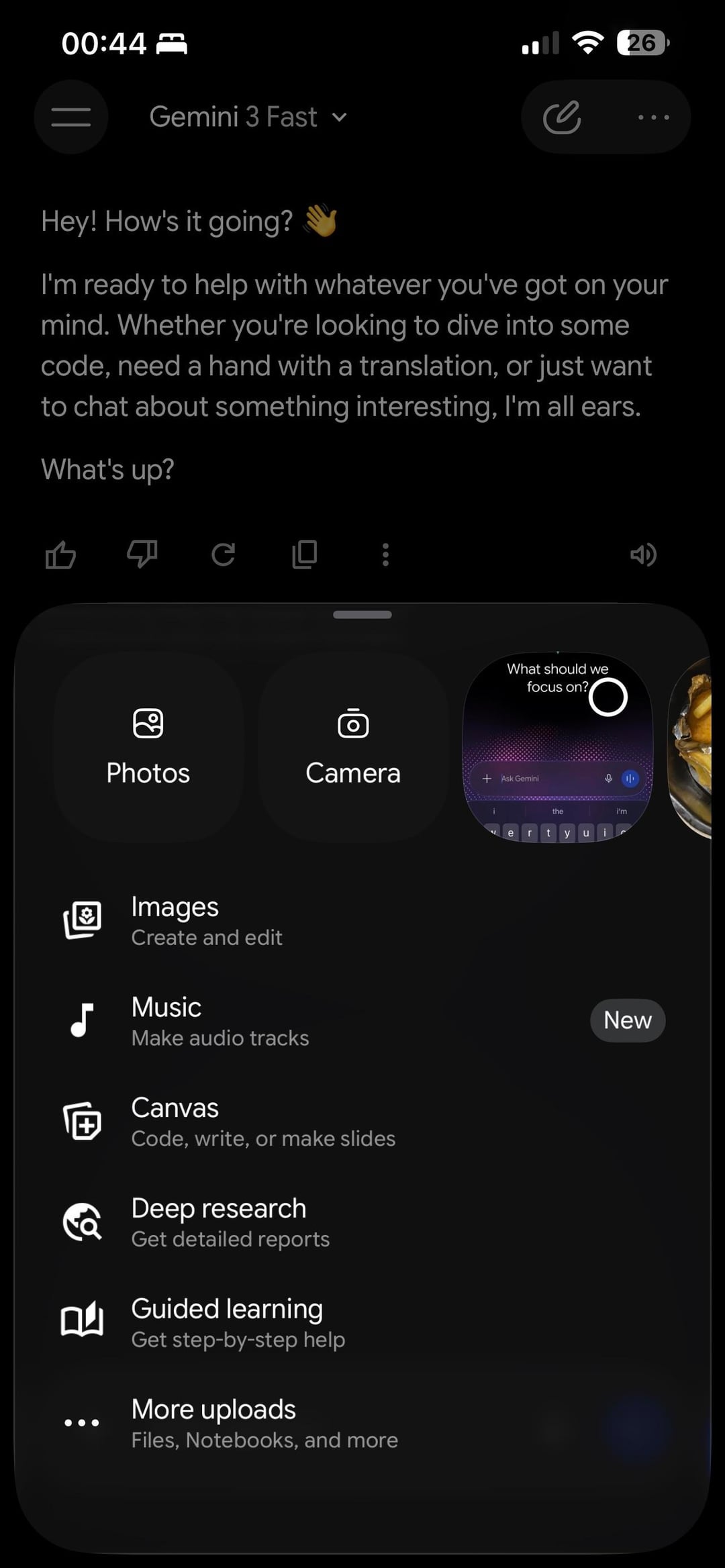 New iOS Gemini app Redesign 2