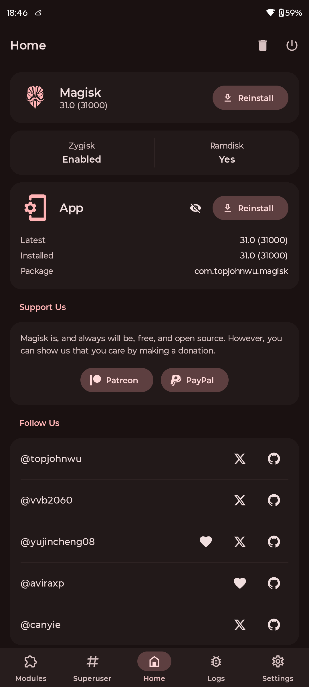 Magisk v31.0 Released with Material 3 UI