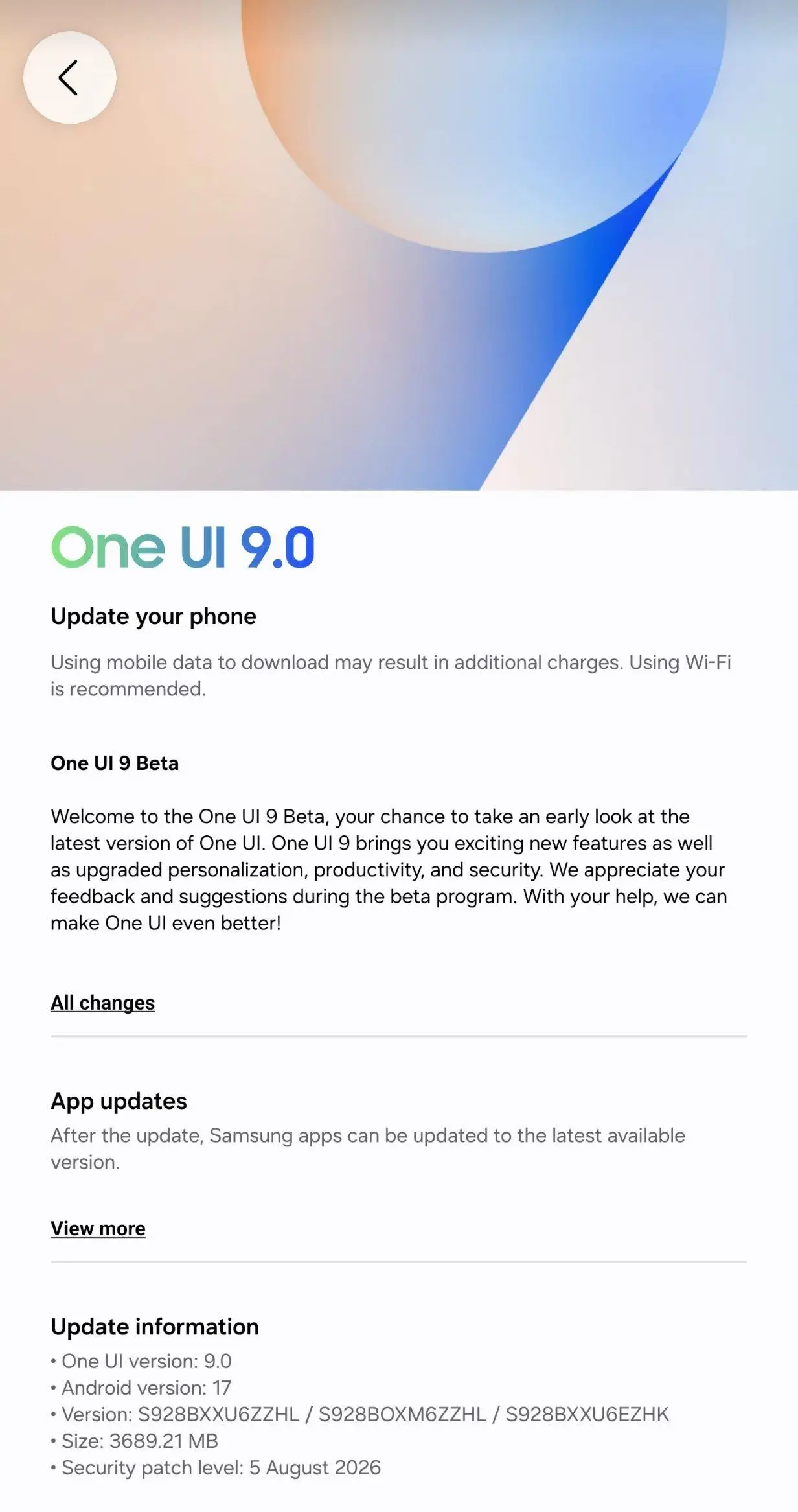Download One UI 9 Beta for Samsung Galaxy S24 Series 3 One UI 9 Beta for Samsung Galaxy S24 Series