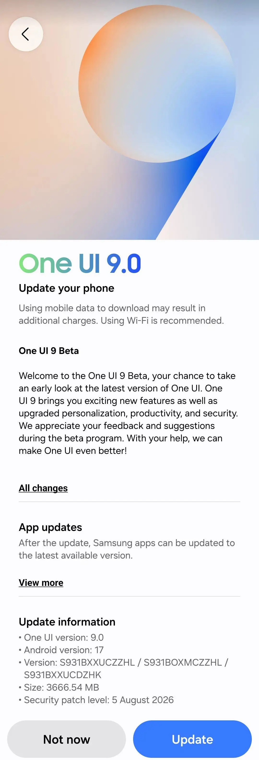 One UI 9 Beta is live for S25 Series